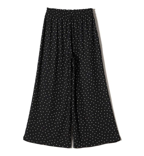 SHIPS for women「〈手洗い可能〉ドット / 無地 タック ギャザー ワイド パンツ」|その他|