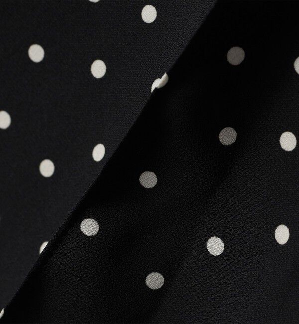 SHIPS for women「〈手洗い可能〉ドット / 無地 タック ギャザー ワイド パンツ」|その他|