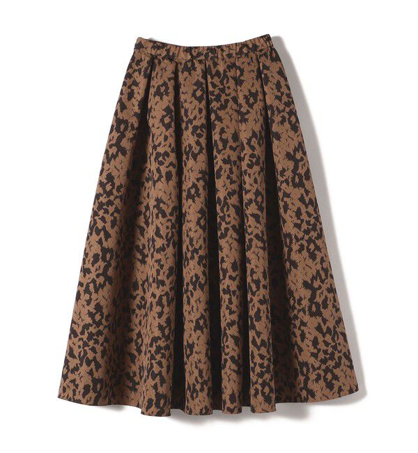 SHIPS for women「〈手洗い可能〉タフタ タック フレア スカート」|スカート|