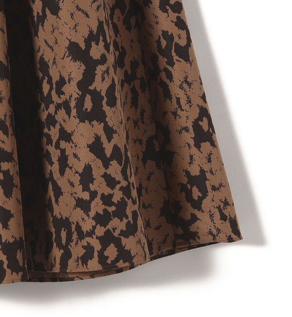 SHIPS for women「〈手洗い可能〉タフタ タック フレア スカート」|スカート|