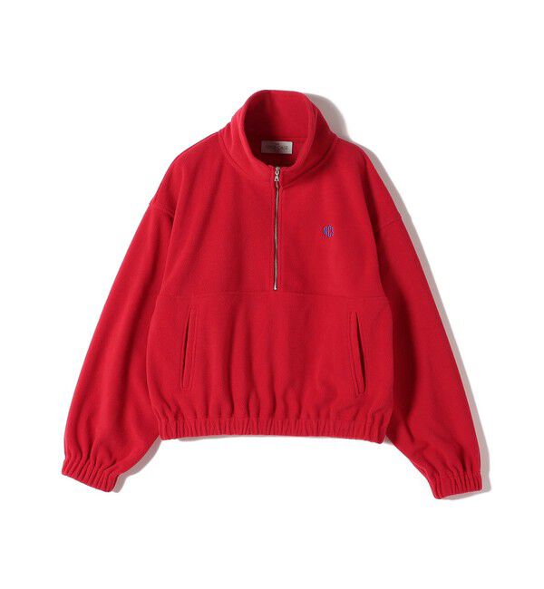 SHIPS for women「SHIPS NINE CASE:〈手洗い可能〉フリース ハーフ ジップ プルオーバー」|その他|