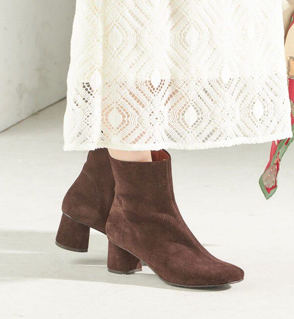 SHIPS for women「MARIAN: オブリーク トゥ ブーツ」|ショートブーツ|