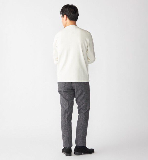 SHIPS「SHIPS:〈洗濯機可能〉コットン ウール TEXBRID(R) クルーネック プルオーバー ニット」|ニット・セーター|