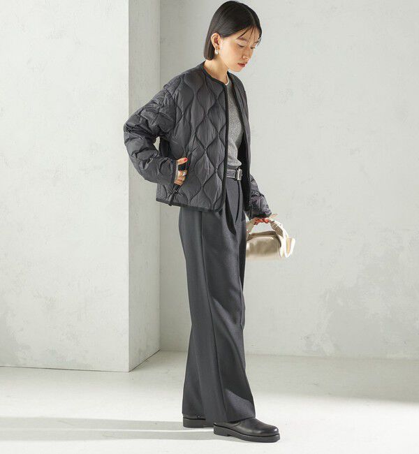 SHIPS for women「【SHIPS別注】Wai+ &times; TAION:〈手洗い可能〉ショート ダウン ジャケット」|ダウン|