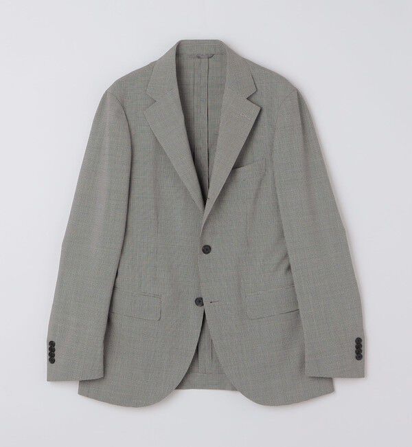 SHIPS「SHIPS:〈FUNCTION/洗濯機可能〉ウォッシャブル ハウンドトゥース ジャケット(セットアップ対応)」|テーラードジャケット|