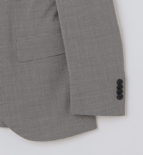SHIPS「SHIPS:〈FUNCTION/洗濯機可能〉ウォッシャブル ハウンドトゥース ジャケット(セットアップ対応)」|テーラードジャケット|