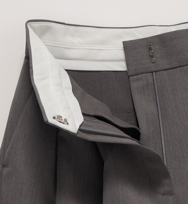 SHIPS any「《一部追加予約》SHIPS any:〈手洗い可能〉2タック ワイド パンツ」|スラックス|