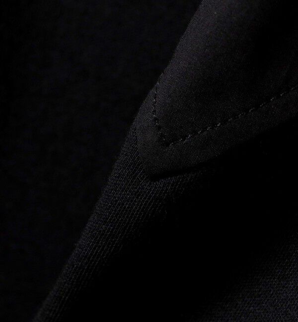 quaranciel「《予約》quaranciel:〈接触冷感/汗染み防止加工/洗濯機可能〉ドッキング Aライン カットソー」|Tシャツ・カットソー|