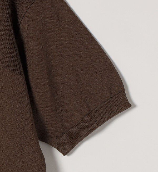 quaranciel「《予約》quaranciel:〈接触冷感/手洗い可能〉コンパクト シアー ニット TEE」|ニット・セーター|