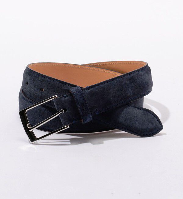 TOMORROWLAND GOODS「【別注】MAISON OCTOPUSSY&times;TOMORROWLAND スエード ベルト」|ベルト|67 ダークブルー