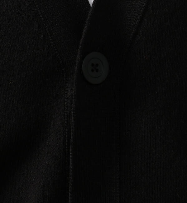 CABaN「CABaN コットンカシミヤ バイカラーVネックカーディガン」|カーディガン|