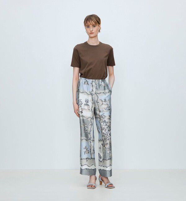 TOMORROWLAND collection「スーピマコットンジャージー クルーネックプルオーバー」|Tシャツ・カットソー|