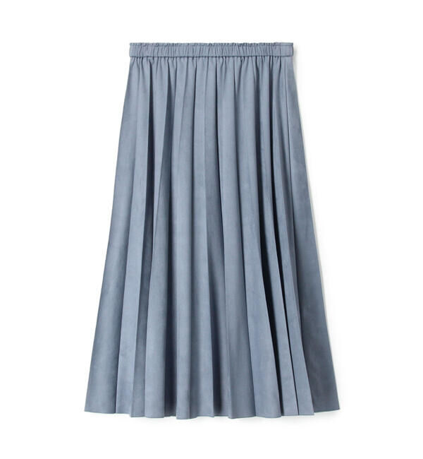 Ballsey「ライトスエード プリーツミディスカート」|スカート|