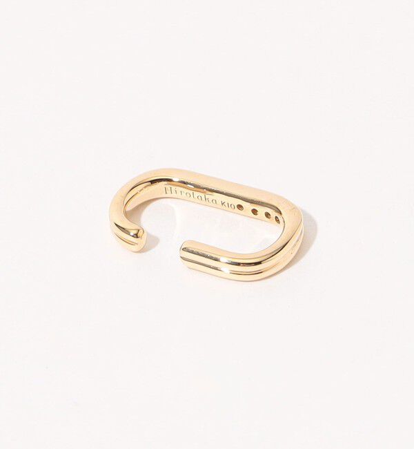 TOMORROWLAND GOODS「【別注】Hirotaka&times;TOMORROWLAND パール&times;ブラックスピネル イヤーカフ」|イヤリング|