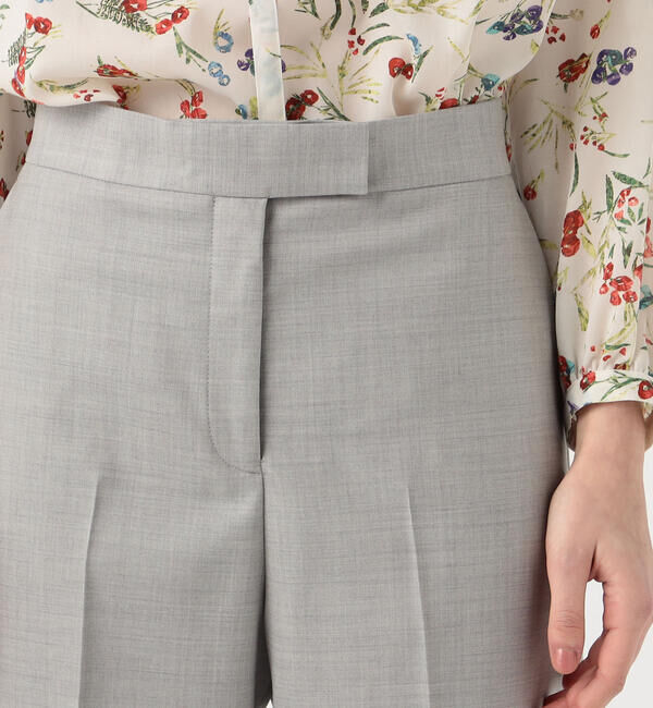 TOMORROWLAND collection「シャイニーピンヘッド ストレートパンツ」|スラックス|