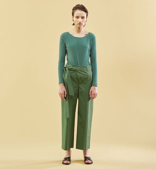 GALERIE VIE「バウンシーウェザー ラップパンツ」|その他|