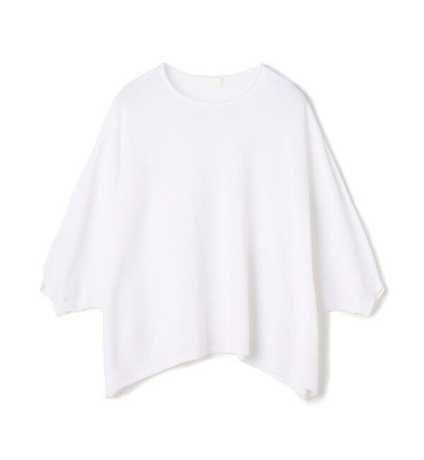 Ballsey「サスティナブルコットンナイロン クルーネックワイドプルオーバー」|ニット・セーター|11 ホワイト