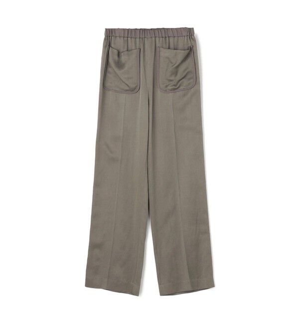 DES PRES「ソフトサテン フロントポケットパンツ」|その他|57 カーキ