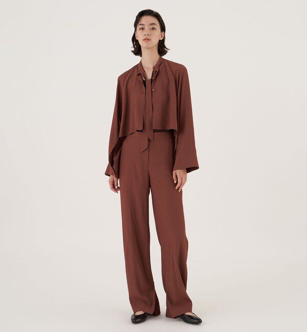 DES PRES「ドライポプリン ストレートパンツ」|その他|