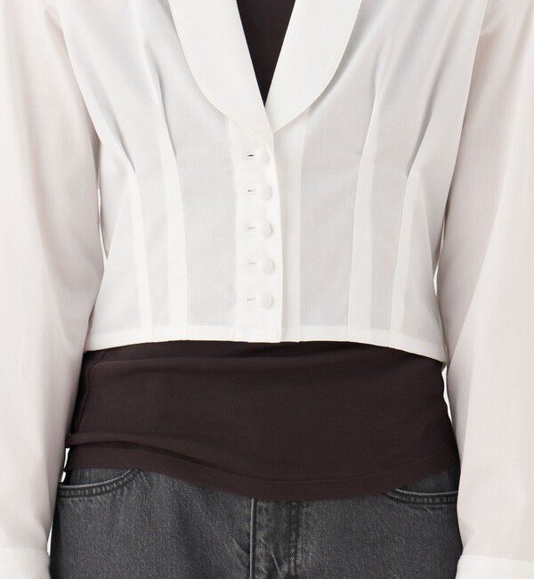 DES PRES「ドビークロス シャツブルゾン」|ブルゾン・スタジャン|