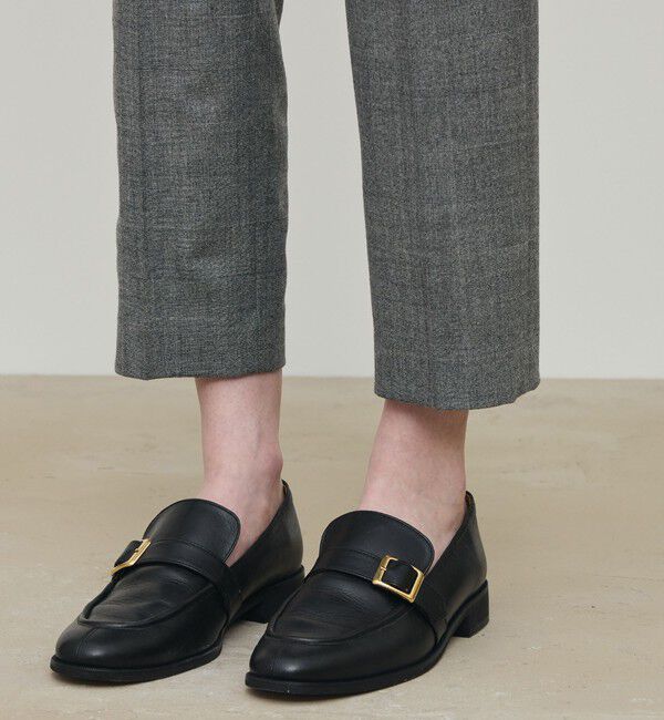 DES PRES「フランネルウールストレッチ シガレットパンツ」|スラックス|