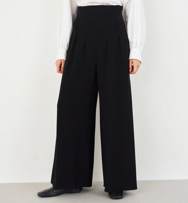 DES PRES「ライトダブルクロス コルセットダーツパンツ」|その他|