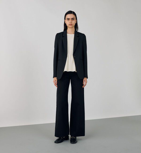 DES PRES「ポリエステルウールバラシャ ノッチドラペルジャケット」|テーラードジャケット|