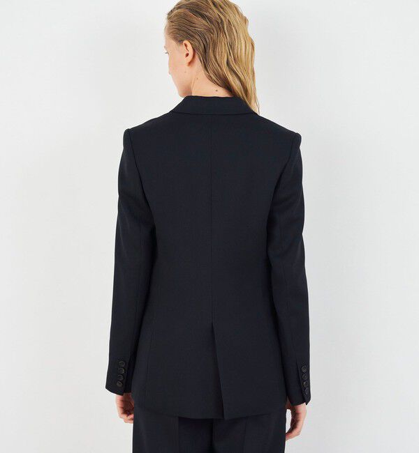 DES PRES「ポリエステルウールバラシャ ノッチドラペルジャケット」|テーラードジャケット|