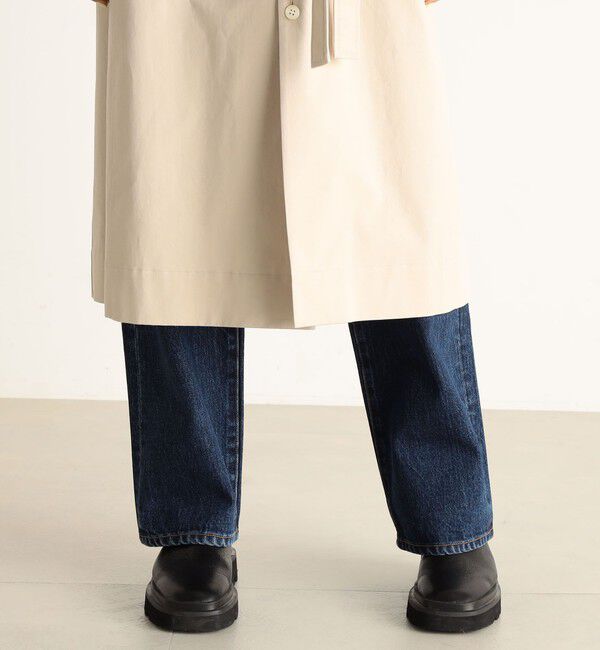 Edition「ゼニア ノースリーブシャツワンピース」|ワンピース|