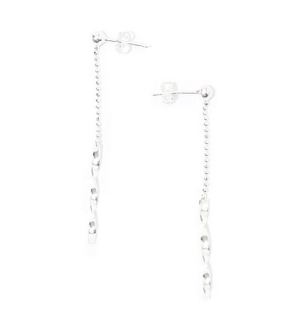 TOMORROWLAND GOODS「Nina&Jules Twisted Swinging ピアス」|ピアス|