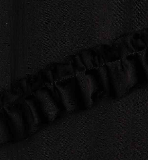 Edition「サテンヨウリュウ ギャザーフリルスカート」|スカート|