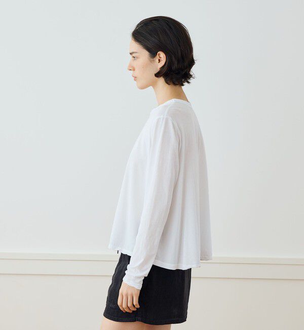 JAMES PERSE「コットンジャージー AラインTシャツ WHGF3943」|Tシャツ・カットソー|