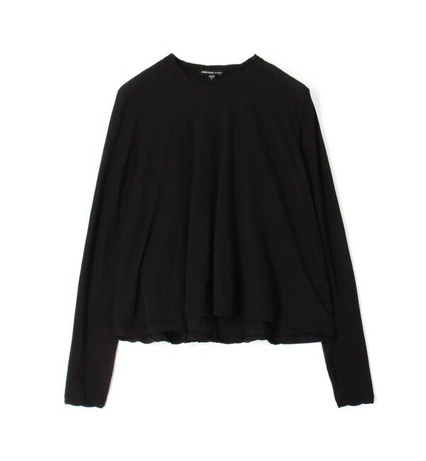 JAMES PERSE「コットンジャージー AラインTシャツ WHGF3943」|Tシャツ・カットソー|19 ブラック