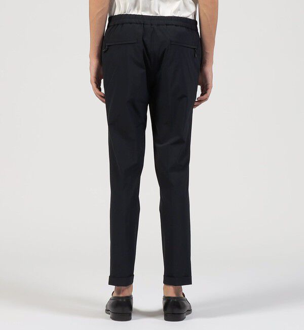 TOMORROWLAND MENS「ナイロンポリウレタン ノープリーツスリムパンツ」|スラックス|