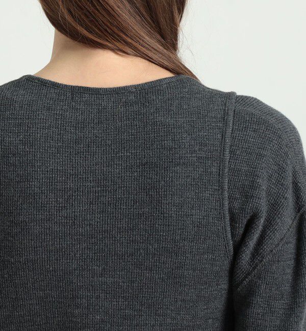 BACCA「ウールワッフル ジャージータンクトップ」|Tシャツ・カットソー|