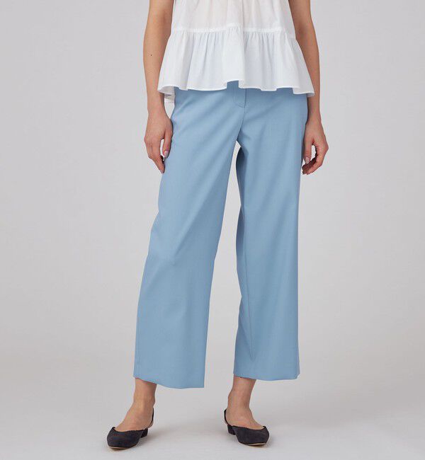 Ballsey「ポリエステルレーヨンストレッチ セミワイドパンツ」|その他|