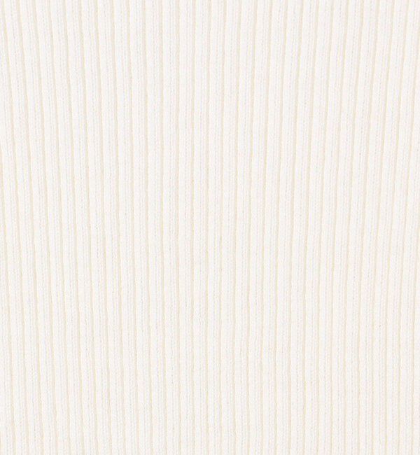 GALERIE VIE「プルミエールウールリブ クルーネックプルオーバー」|ニット・セーター|