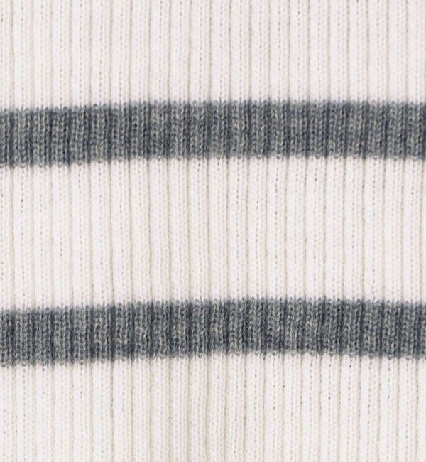 GALERIE VIE「プルミエールウールリブ クルーネックプルオーバー」|ニット・セーター|