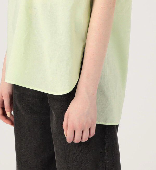 MACPHEE「コーマローン バンドカラーシャツ」|シャツ・ブラウス|