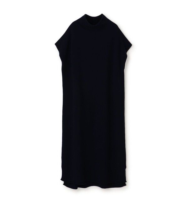 GALERIE VIE「ラムズウール ビルドネックワンピース」|ワンピース|69 ネイビー