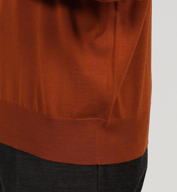 TOMORROWLAND MENS「TOMORROWLAND tricot スーパーファインメリノウール クルーネックプルオーバー」|ニット・セーター|