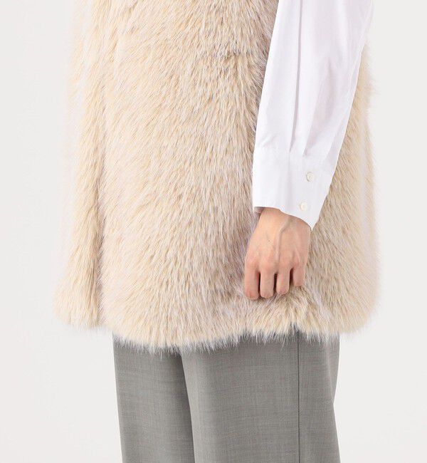 TOMORROWLAND BUYING WEAR「HERNO フェイクファージレ」|ダウンベスト・ベスト|