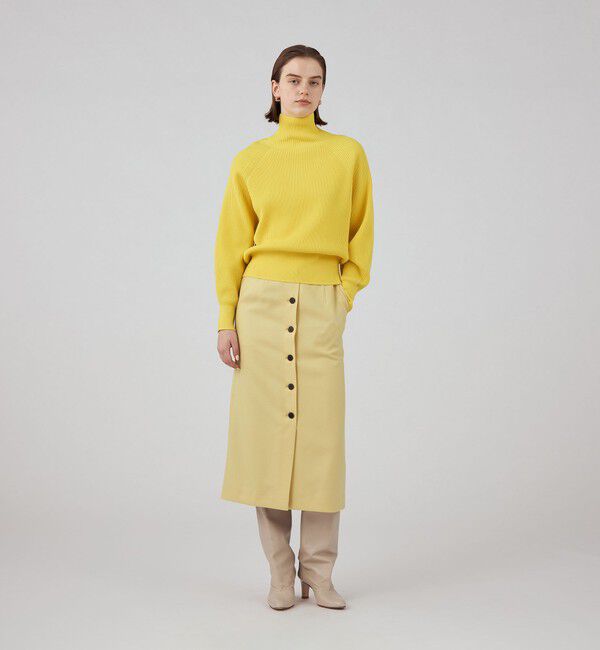 Ballsey「ストレッチボタニー ストレートスカート」|タイト|