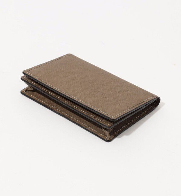 TOMORROWLAND GOODS「【別注】BROOKLYN MUSEUM シュリンクレザー マチカードケース」|名刺入れ・カードケース|