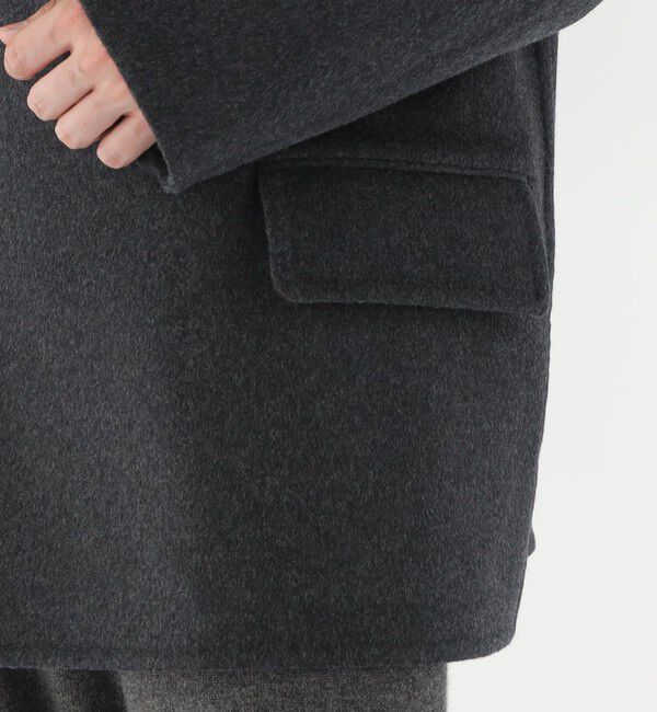 GALERIE VIE「ウールダブルフェイス  ピーコート」|ピーコート|