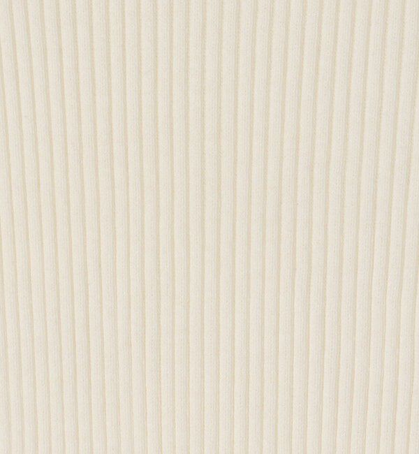 MACPHEE「コットンリブ クルーネックプルオーバー」|ニット・セーター|