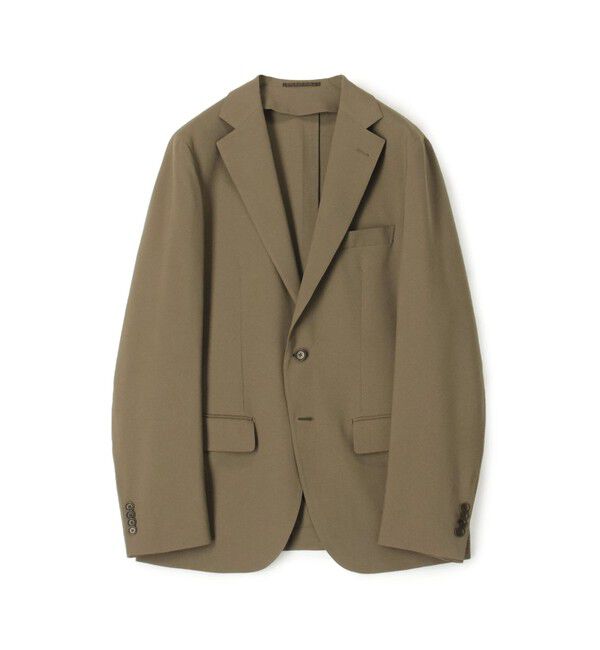 TOMORROWLAND MENS「Super130'sウール シングルブレステッド2Bジャケット DRAGO」|テーラードジャケット|45 キャメル