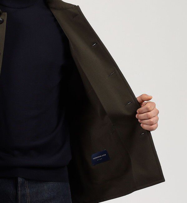TOMORROWLAND MENS「ウールコットンギャバジン チョアジャケット TRENCH」|ブルゾン・スタジャン|