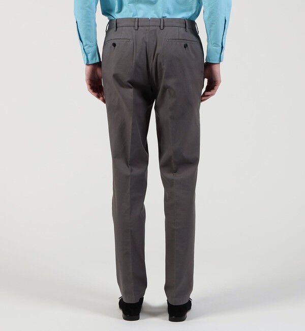 TOMORROWLAND MENS「ストレッチオックスフォード スリムストレートパンツ」|スラックス|