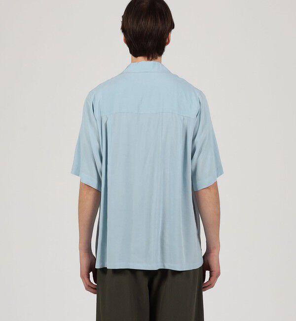 TOMORROWLAND MENS「レーヨン 3ポケット ハーフスリーブシャツ 」|シャツ・ブラウス|